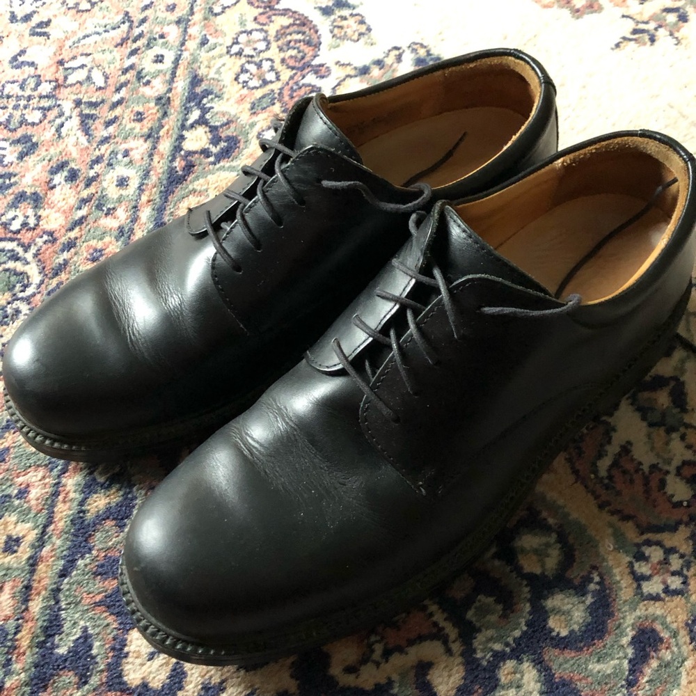 Clarks Black Men's Dress Leather Shoes Size 11 Waterproof